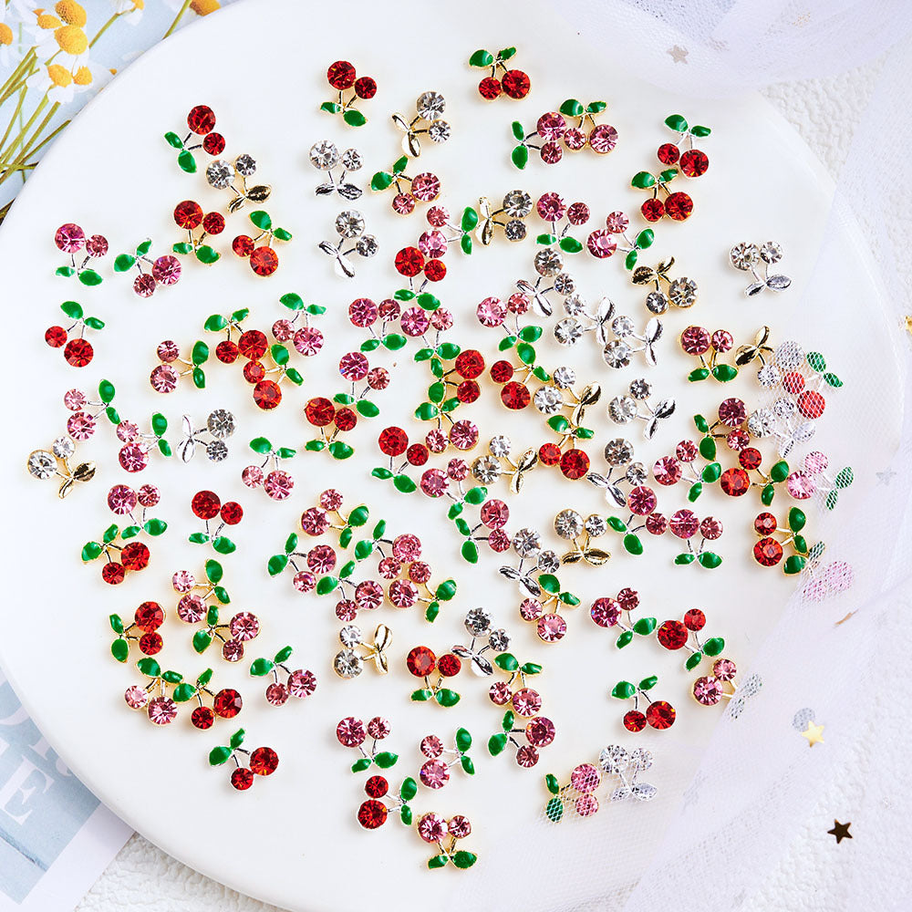 Pink Cherry Charms